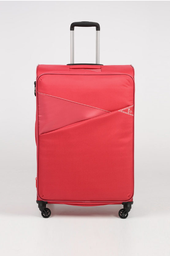 THUNDER Large Trolley 77cm 4W Expandable Red