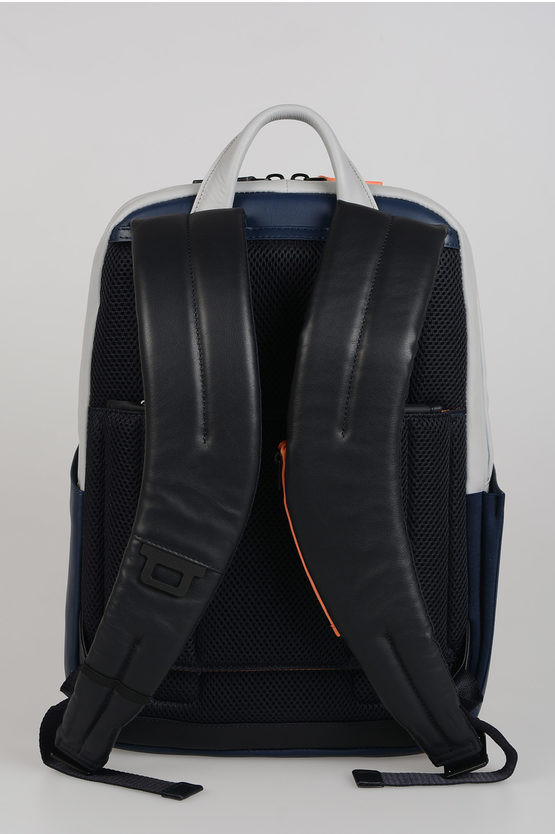 URBAN Leather Back Pack Blue