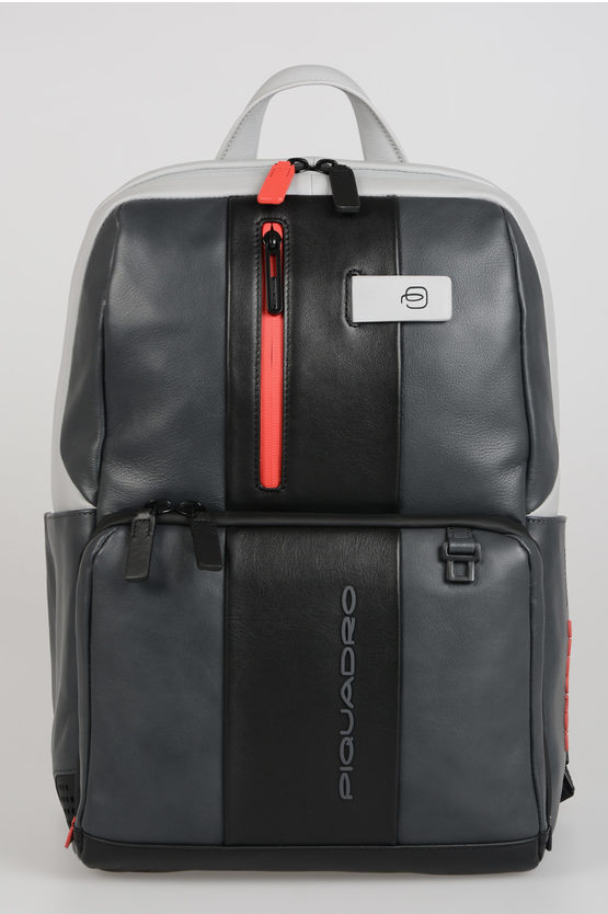 URBAN Leather Back Pack Grey