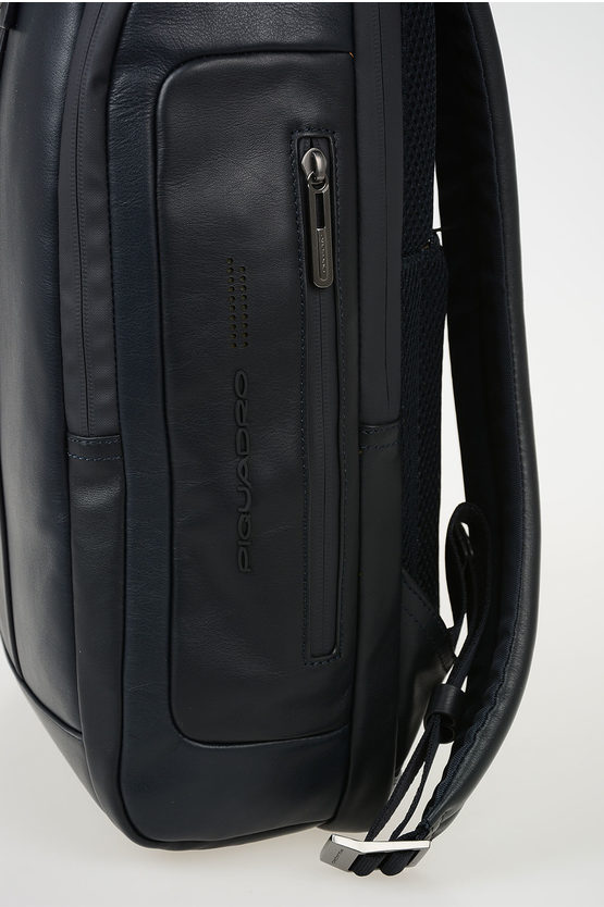 URBAN Leather Backpack Blue