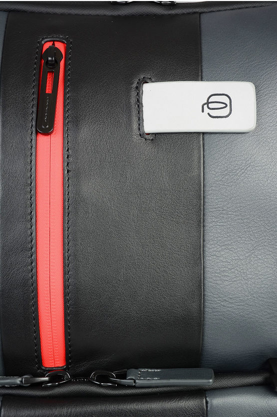 URBAN Leather Ipad Air-Ipad Backpack Black/Grey/Red