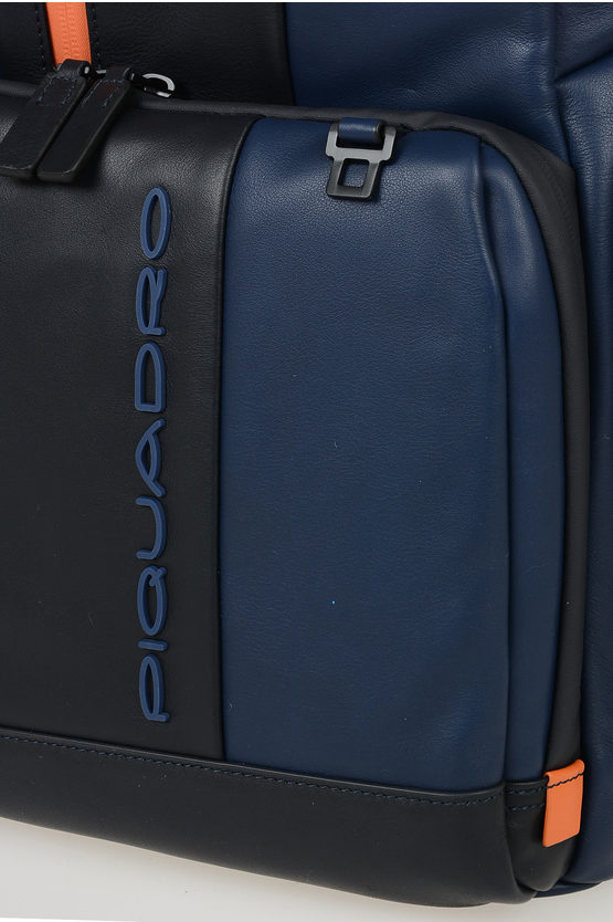 URBAN Leather Ipad Air-Ipad Backpack Blue/Black/Grey