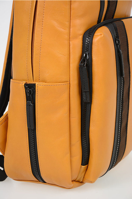 USIE Leather Backpack Ipad Air and Pro 9,7 Yellow