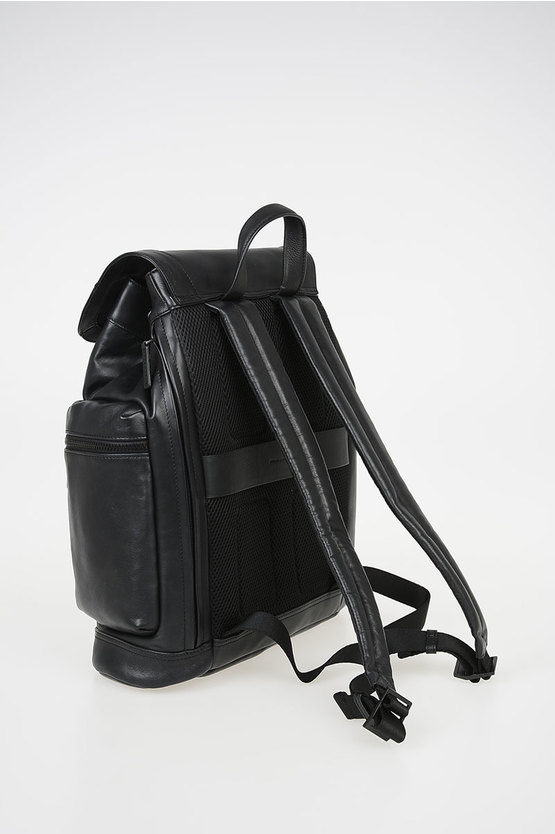 USIE Leather Notebook Backpack 14’’ Black