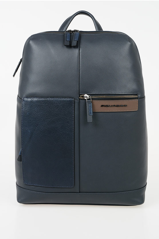 VANGUARD Leather Backpack For Ipad and Notebook Blue
