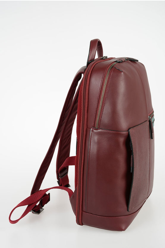 VANGUARD Leather Backpack for Notebook Ipad  Red