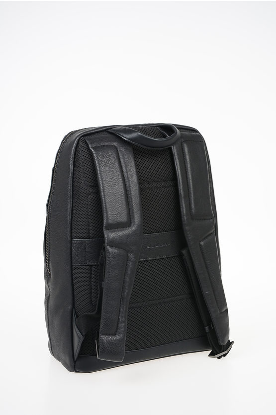 VOSTOK Leather Backpack Black