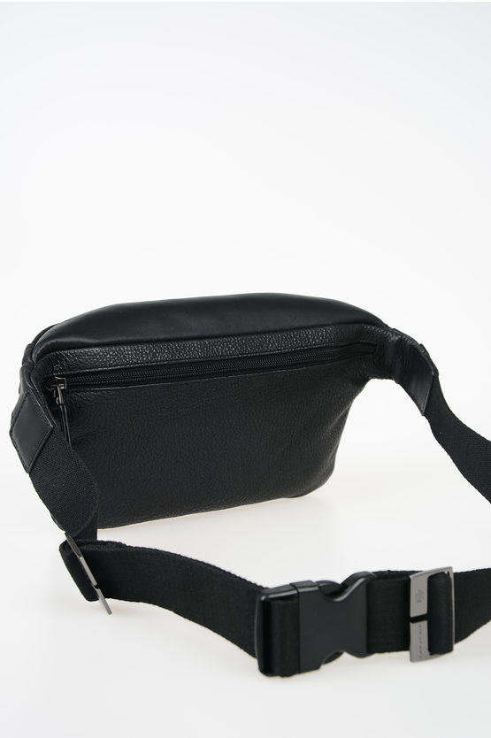 VOSTOK Leather Bum Bag Black