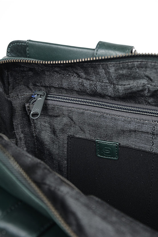 VOSTOK Leather Busines Laptop Bag Green