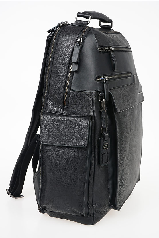 VOSTOK Leather Business Notebook Bag Black